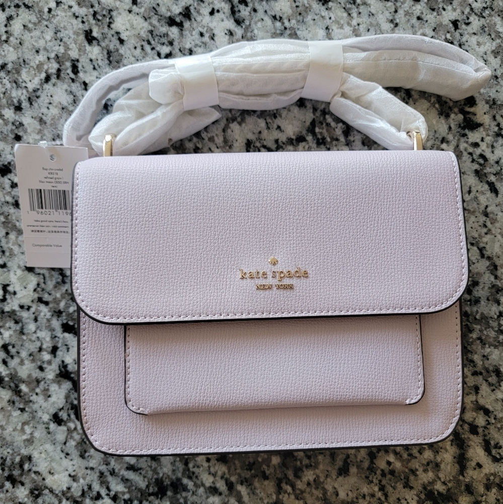 NWT Kate Spade Lilac Flap Chain Crossbody